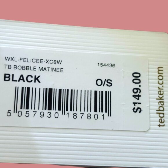 Ted Baker of London Black Patent Leather Rose Gold Kiss-Lock Wallet NWT - Picture 5 of 12